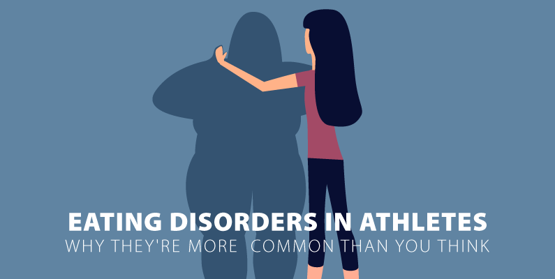 eating disorders in athletes graphic