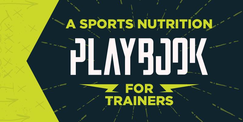 Sports Nutrition Playbook for Athletic Trainers