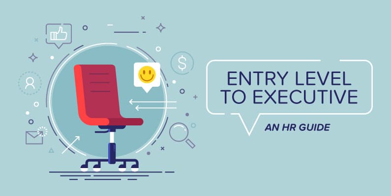 Entry level to executive HR guide banner