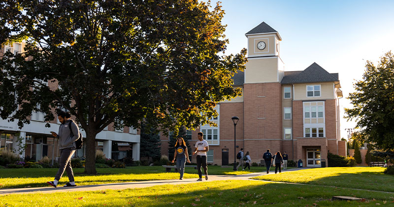 exterior of Concordia University in Saint Paul, Minnesota